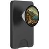 Madeira Tropical Nature Travel Art Progettazione paesaggistica paesaggistica delle vacanze di Madeira Portogallo PopSockets PopWallet per MagSafe