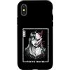 Creepy Goth Horror Anime By Tokyo-Waves Custodia per iPhone X/XS Giapponese Goth Hannya Oni Maschera Ragazza Giappone Horror Anime Manga