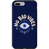 Evil Eye Aura Custodia per iPhone 7 Plus/8 Plus No Bad Vibes Evil Eye Retro Boho Spirituale Positivo