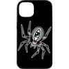 Urban Empyre Custodia per iPhone 13 Flash tatuaggio tradizionale occhio ragno
