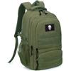 Bunnychic 30L Zaino tattico mimetico da per ragazzi in tessuto 900D stile militare | Zaino scolastico mimetico resistente a 4 scomparti per uomo, compagno ergonomico per la scuola e le attività all'aperto
