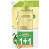 A-DERMA Exomega Control Special Pack 1+1 Olio Lavante Emolliente 500ml + Eco Ricarica 1 pz Detergente