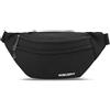 MOBIUSPHY Marsupio Donna Uomo, Marsupio Sportivo Running Cintura Corsa impermeabile Grande Ciclismo Viaggio Regolabile Singola Spalla per Escursioni Viaggi, Corsa, Tour in Bicicletta (Nero)