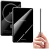 Kuulaa Magnetico PowerBank Ultra Slim 5000 mAh, 0.27IN MagSafe PowerBank, PD 20 W Caricatore Portatile Wireless Magnetico Ricarica Rapida per iPhone 16 Pro Max/15 Pro/15/14/13/Mini/Pro/Pro Max (Black-A)