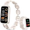 Fitoncloud Smartwatch Donna Chiamate BLE5.3,AI Q&A,Notifiche,1,47" HD Fitness Tracker Orologio con 130+ Sport e Fisiologia Feminile,SpO2 Sonno Cardiofrequenzimetro,IP68 Smart Watches per Android iOS