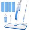 MANGOTIME Scopa Lavapavimenti a Spruzzo Spray Mop - MANGOTIME Mocio Spray Mop Lavapavimenti Scopa Lavapavimento Microfibra Mocio Pavimenti Professionale per la maggior parte dei tipi di pavimenti duri