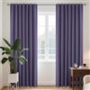 Joydeco Tende Oscuranti per Interni 2 Pezzi L 140 x A 200 CM, Tenda Termiche con Passanti Nascosti per Soggiorno Moderne Cameretta Bambini Camera da Letto Blackout Curtains, Viola Chiaro