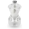 PEUGEOT - Macinasale Bistro 10 cm + sale pietra - Regolazione classica della macinatura - In acrilico - Trasparente
