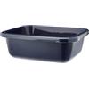 Curver 228033 - Bacinella Rettangolare 9 L, in plastica 38,5 x 31 x 12,7 cm, Colore: Antracite