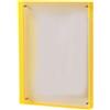 ARMYJY Cornice portafoto in acrilico, trasparente, da appendere, decorazione da parete per la casa (giallo)