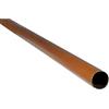 bricoleva.it - Tubo Armadio Resistente, Tubo per Appendiabiti, Barra Appendiabiti per Guardaroba e Cabine Armadio (Mondo - 90cm, Marrone)