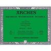Arches Aquarelle-Blocco di 20 fogli, 300 g/m≤, grana fine, colore: bianco naturale 31 x 41 cm bianco naturale