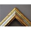 Artecentro cornice dorata per quadri - oro/colore con o senza passepartout in legno-varie misure (oro/avorio, 15x20 + passepartout)