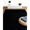 floor factory tappeto moderno Colors nero 200x290cm tappeto shaggy pelo lungo super economico