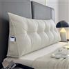 Generico Cuscino Schienale Letto Triangolari per Testata Letto Cuscino A Cuneo Testiera Testata Letto Matrimoniale per Letto Divano Schienale Singolo Imbottita Sfoderabile,A,180x20x50cm