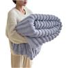 Generic Plaid matrimoniale pile, Morbido Caldo Plaid Peloso di Pelliccia Sintetica, Coperta in peluche di lusso, super morbida, soffice e accogliente, per divani, divani, letti