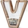DBPBToU Salvadanaio Personalizzato in Legno Trasparente, Apribile per Bambini, Grande Creativo per Regalo di Compleanno/Decorazione Domestica/Ricordo (V)