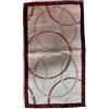 Corredocasa Set di 3 Centri e Centrini Rettangolari Grandi Runner da Tavola Decorativo per Soggiorno Cucina e Camera da Letto Elegante e Versatile Disponibile in Vari Colori (Bordeaux, Runner 40x120)