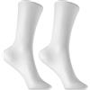 BESTonZON Manichino in piedi 2 pz Espositore di calzino Bracciale alla caviglia Stampo Sox Calzino Corto Anello a Dito Piede Catena Espositore Gioielli per Negozio E Casa