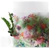 DecoMeister Pellicola Statica per Finestre 45x150 cm - Pellicola per Vetri Decorativa in PVC Perdita di Luce e Senza Colla - Facile da Applicare per Finestra e Cabina Doccia - Miraflores