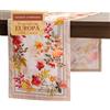 Maison d' Hermine Runner da tavola Amarante in 100% cotone per feste, cene, festività, cucina, giorno del Ringraziamento, Natale (50cm x 150cm)