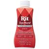 Craft County Rit DyeMore - Tintura per fibre sintetiche liquide per abbigliamento, decorazioni e artigianato, colore: rosso (1 pezzo)