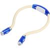 KBOLAE Lampada da lettura da collo sopra il collo Lampada da lettura a batteria a letto blu