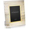 Ottaviani Portafoto della Collezione Cristalli di luce in Cristallo e foglia oro Tecnologia Gold Foil cm 13x18