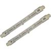 LianGSanSan 2 lampadine alogene 150w 100w 300w 500w 1000w (bianco caldo, 189mm 1000W / AC220-240V)