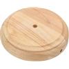 PATIKIL Base Per Lampada In Legno 6.5 X 1.3, Base Rotonda In Legno Massello Supporto Per Lampada Da Tavolo Sostituzione Per Lampade Da Comodino Camera Da Letto DIY