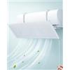 chochoyah Deflettore Condizionatore, Deviatore Aria Condizionatore Regolabile in Alluminio/ABS per Split a Parete 70-100cm, Deflettore Aria Condizionata Anti Soffiaggio Diretto per Casa Camera Ufficio chochoyah