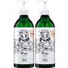 YOPE Detersivo Piatti Naturale | Menta e Mandarino | Sgrassatore | 97% Ingredienti Naturali | Delicato sulle Mani | Vegan | Cruelty Free | Uso Quotidiano | 750 ml