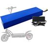 GJCKOPIUFA Batteria Per E-Bike, Pacco Batteria Agli Ioni Di Litio Da 48V 15Ah 13S4P Per Bici Elettrica Con Caricabatterie, Batteria Agli Ioni Di Litio Sostituibile Per E-Bike T+JST