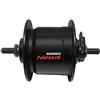 Shimano Nexus DH-C3000-3N, dinamo al mozzo, 3 Watt, per freni a cerchio/asse a vite, colore nero 2018, mozzo per bicicletta