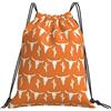 Generic Leggero Borsa Coulisse Longhorn Cattle Cow Texas Skull Cactus Borsa Palestra Scuola Fashion Zaino Scuola per Sport All'Aperto Yoga 36X42Cm