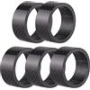 APGLSXY 5 Pz Leggero Bike Headset Distanziali Biciclette Auricolare Rondella Biciclette Distanziali Forcella Anteriore In Fibra di Carbonio Bici Forcella Rondella Manut