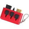 APGLSXY 3 in 1 Retrattile Golf Carrello Spazzola Multiuso Golf Slot Spazzola di Pulizia Portatile Pocket Size Strumento Pulito Club Corso Strumento di Pulizia