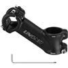 CYSKY Attacco Manubrio MTB 25,4 31,8 mm 35 Gradi 60/70/75/90/110/135mm in Lega di Alluminio per Mountain Bike, Bici da Corsa, Trail, Enduro, BMX, E-Bike (25,4 x 90mm)