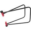 Alasum Supporto per Biciclette Nero in Ferro Pieghevole Altezza Regolabile, Cavalletto da Terra Facile da Trasportare per Manutenzione Mountain Bike e Bici