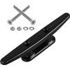 TEHAUX Set per Ancoraggio e Fissaggio Nero per Kayak Morsetto in Nailon di Accessori Resistente all'Usura e Multifunzione Affidabile in Barca