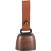 Hemobllo Campanello per Orso in Ferro Funzione Silenziosa e Design Elegante, Facile da Trasportare per Campeggio e Escursionismo, Campanello Rumoroso Vintage per Protezione Orso