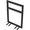 Generico Supporto For Paddle Da Ping Pong Montato A Parete, Espositore For Accessori Da Ping Pong, Capacità Di Carico Del Telaio In Ferro 50 Kg, Può Contenere 12 Racchette E 8 Palline