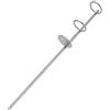 FVDZRFIE Porta Canne da Pesca da Terra Supporto Porta Canna da Pesca Portatile Supporto for Picchetto da Terra in Acciaio Inossidabile Supporto for Attrezzatura da Banca(50cm)