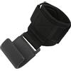 Generic Ganci per Sollevamento Pesi Impugnature Resistenti per Sollevamento Pesi e Trazioni, Supporto per Polso Regolabile, Materiale in Acciaio, 1 Paio (BLACK)