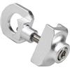 Generic Tendicatena per Bici Pieghevole in Lega di Alluminio Argento Regolazione Automatica della Catena per Migliorare la Sicurezza di Guida