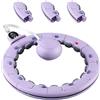 Tressify Smart Hula Hoop con contatore, 13 sezioni staccabili, anello fitness ponderato per adulti, massaggio a 360°, misura regolabile fino a 105 kg, attrezzatura per esercizi addominali a casa