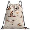 Generic Stampa Borsa Sportiva da Palestra Yoga Is for Everyone Animals Sacchetto Sportivo Personalizzato Zaino Scuola per Spiaggia Sport Yoga 36X42Cm