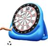 Generic Bersaglio da calcio gonfiabile per esterni, bersaglio per freccette da 150 cm con 2 palloni da calcio, per bambini, ragazzi, ragazze, adolescenti, famiglia, prato, spiaggia