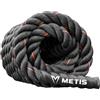 FORZA Battle Ropes, corda ponderata per allenamento in palestra, disponibile in 9 m, 12 m o 15 m (arancione e nero, 9 m x 50 mm - solo corda)