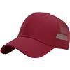 Generico Cappello con Visiera Uomo - Cappellino da Baseball Unisex con Design Strutturato 6 Pannelli Regolazione Posteriore vestibilità Comoda per e Donna